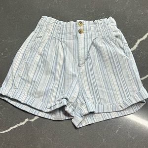 Striped American eagle shorts